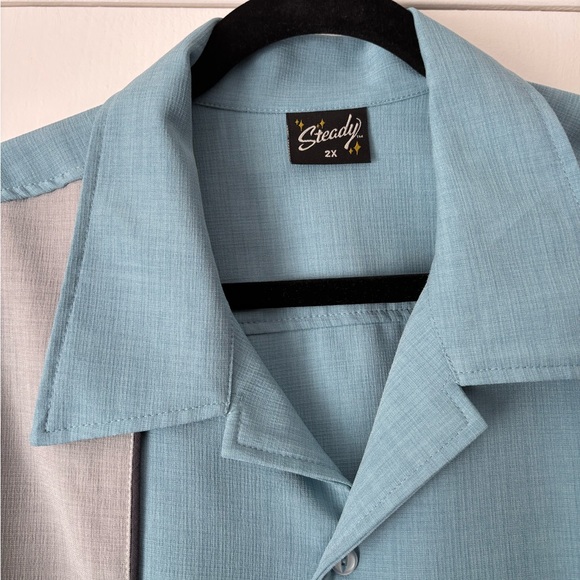 2X men’s martini bowling shirt - Picture 3 of 6